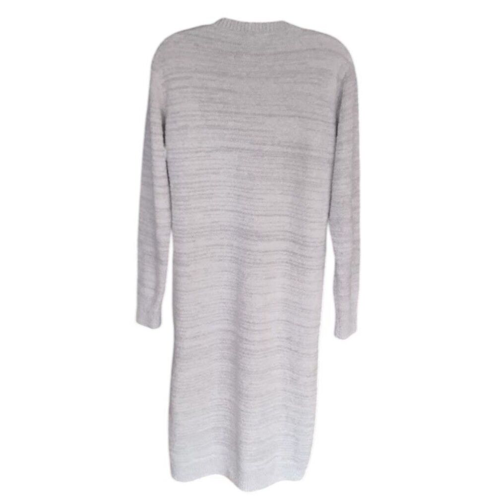 Softies Marshmallow Lounger PJ Gown S/M Heather Gray Long Sleeve Oprah's Fav - Picture 3 of 16